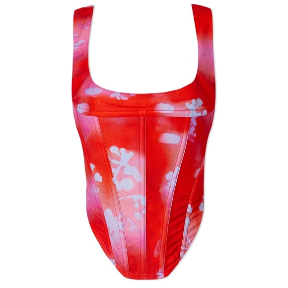 MIAOU CAMBPELL CORSET Rouge Mudd
